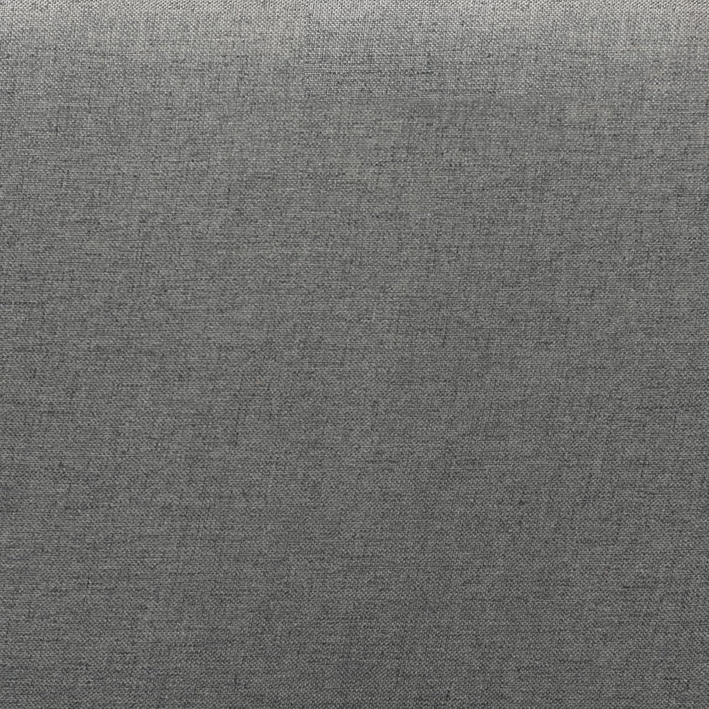 Baxton Studio Dexter Modern and Contemporary Dark Grey Fabric Upholstered and Walnut Brown Finished Wood Twin Size Headboard